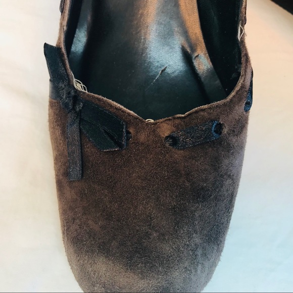 VanEli Brown Suede Wedges, Size 9.5N - Picture 3 of 3